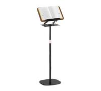 Adjustable Height Reading Stand for Tablets & Laptops, Stable Antiskid Holder for Music Sheets & Cookbooks, Perfect for Home & Office Use
