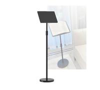 Adjustable Height Reading Stand with Book Holder and Clip, High Load for Sheet Music, Ding Paper, and Tablets - Perfect for Artists and Students.