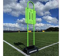 Adjustable Height Replay Defender with Dual Angle Replay Block Portable Modular Soccer Rebounder