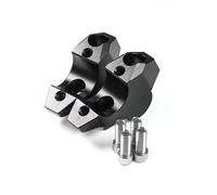 Adjustable Height Riser Clamp Motorcycle Handlebar Riser For ADV160 ADV350 160 2022 2023- Move Back Handle Bar Risers Drag Extension Lift 28MM(Black)