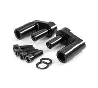 Adjustable Height Riser Clamp Motorcycle Handlebar Riser For BMW R1250 RT R1200RT LC Risers Clamp Mount Kit Adjuster Accessories Move Part Extension(Black)