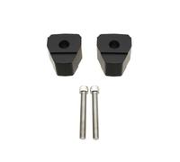 Adjustable Height Riser Clamp Motorcycle Handlebar Riser For CFMOTO 700MT CF700MT 2025 Pull-Back Risers Handle Bar Clamp Extend Adapter Extension(Black)