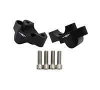 Adjustable Height Riser Clamp Motorcycle Handlebar Riser For CFMOTO 700MT Risers Up Clamp Mount Handle Bar Move Back Parts 700 MT ADV 2024 2025(Black 1)