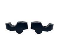 Adjustable Height Riser Clamp Motorcycle Handlebar Riser For TRANSALP XL750 2023 2024 Clamp Mount Handle Bar Move Back Parts Risers Up Adapter(Black)