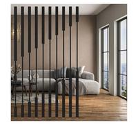 Adjustable Height Room Divider - Modern Floor-to-Ceiling Partition Wall No-Drill Decor Grille for Entrance Stylish Space Separator Ideal for Home & Office