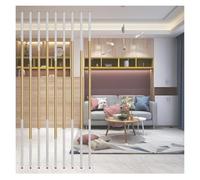 Adjustable Height Room Separator Privacy Screen, Metal Construction, Non-Slip Rubber Pads, No Punching Required for Study or Bedroom