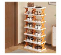Adjustable Height Shoe Rack - Space-Saving Entryway Organizer for Shoes, Boots & Sneakers - Maximize Space & Declutter Your Home