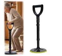 Adjustable Height Standing Aid Tool, Standing Aids for the Elderly and Disabled, 5 Height Levels 42-52cm, Non-Slip Base, Supports Equipment for Seniors & Disabled (Yellow)