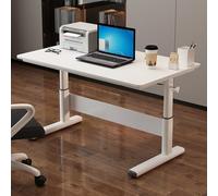 Adjustable Height Standing Desk - Ergonomic Manual Sit-Stand Table for Home Office & Bedroom Boost Productivity & Comfort Ideal for Work and Study