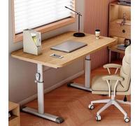 Adjustable Height Standing Desk, Ergonomic Sit Stand Computer Workstation for Gaming, Study, and Home Office