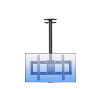 Adjustable Height Telescoping Ceiling TV Bracket, Ceiling TV Mount, Wall TV Mount Bracket, Fits 37-85inch LCD Flat Screen TVs, Metal Expansion Screw Fixing,