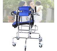 Adjustable Height Toddler Walker for Disabled Children with Cerebral Palsy, Aluminium Lightweight Walking e, Rehabilitation Standing e Walker Walking Aid, for Disabled