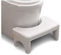 Adjustable Height Toilet Stool Removable Step Stool Portable Squat Stool NonSlip Bathroom Aid Family Health Gift Ergonomic Design for Comfort & Safety.