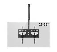 Adjustable Height TV Mount Teles and Swiveling Compatible with 26 55 Inch LED Sns Ceiling Support Bracket for Optimal Viewing Experience