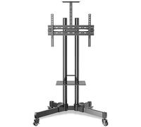 Adjustable Height TV Stand with Shelves - Universal Use for Living Room Entertainment Center Modern Furniture and Stylish TV Console.