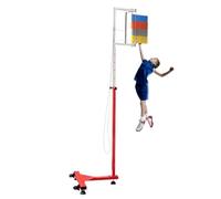 Adjustable Height Vertical Jump Tester, High Jump Training Equipment for Vertical Assessment 1.7-3.6m, Floor Standing Test Jump Trainer