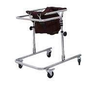 Adjustable Height Walker with Seat for Rehabilitation and Mobility Support, Ideal for Kids with Cerebral Palsy