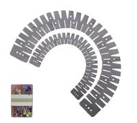 Adjustable Hemming Tool for Tailoring Double Hole Hemmer Ironing Thermal Resistant Up to 230°C None Deformation Adjustable Sewing Guide with Double Holes