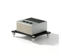 Adjustable HIFI Stand for Turntables 1-4 Tier Wooden o Rack with Lights Ma Sto Tower for TV Printer Sky Box - White h