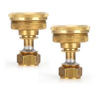 Adjustable High Pressure Spray Nozzle 2Pcs Copper Garden Irrigation Tool