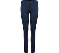 Adjustable High-Rise Girls' School Trousers Back to School - Penny Pocket Detail, Zip/Button Closure, Check Our Size Chart_Navy 7-8 Years