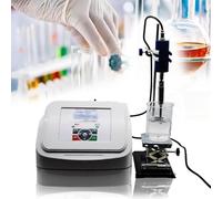 Adjustable High Speed Homogenizer, Digital Control, On/Off Pulse Timer, Laboratory Disperser Emulsifier for Liquid Emulsification & Homogeneous Dispersion