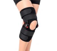 Adjustable Hinged Knee Brace Support for Meniscus Tear ACL MCL Injury Recovery Post Op Pain Relief Knee Joint Immobilizer Orthopaedic Leg Support Splint Large(L)