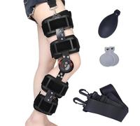 Adjustable Hinged Knee Brace with ROM & Leg Stabilizers - Post-Op Orthosis for ACL, PCL, Meniscus Tear, Arthritis & Osteoarthritis, Adult Orthopedic Rehab Support(Size:Right)