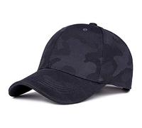 Adjustable Hip-Hop Women Baseball Caps Snapback Camouflage Men Unisex Hat Cap Baseball Caps Mens Mesh Caps (Blue, One Size)