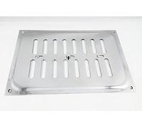 Adjustable Hit & Miss Vent Ventilator Open Closed Shut Air Flow Grille Cover 240x165mm in Polished Chrome
