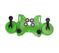 Adjustable Hole Cutter Guide 4-83mm Hole Locator Pilot for Drill Bit Saw ABS Stainless Steel Tile Drilling Jig for Glass Ceramic Tile Marble Floor and Wall