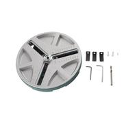Adjustable Hole Saw Circular Punch Saw Adjustable Punching Saw Round Hole Opener Tools with Positioning Bit and 3 Tooth Blades