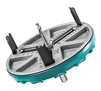 Adjustable Hole Saw Cutting Dia Multifunction Hole Cutter with Scale NO-Slip NO Burrs Adjustable Punching Saw Round Hole Opener Tools for Drilling Holes in Plastic Wood Pipes, Drill Hole Cutter