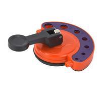 Adjustable Hole Saw Drill Bit Guide, Glass Ceramic Tile Hole Opening Locator for 4 5 6 7 8 10 12mm Drill Bits, Attach to Most Tiled Surfaces with Lever Operated Vacuum Base