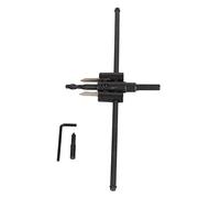 Adjustable Hole Saw Drill Bit Set Professional Woodworking Tool with Sharp Carbide Tip for Wood Plastic Gypsum Board Cutting 30 300mm Diameter Range Alloy Steel Construction