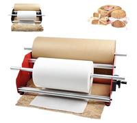 Adjustable Honeycomb Packing Paper Roll Dispenser - Dual Axis Manual Holder for Efficient Kraft Wrapping, Ideal for Tableware, Books, and Crafts
