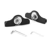 Adjustable Hood Mounting Bracket for Work Light, Stainless Steel Work Light Bracket, 360° Horizontal and 180° Vertical Adjustable Light Mount for Cars, Trucks, Pickups,