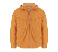 Adjustable Hood Nylon Jacket with Logo- male- C.P. Company- Light Jackets- Orange- L- Jackets L