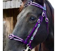 Adjustable Horse Bridle - Equine Supplies for Riding - Halters and Saddlery Accessories