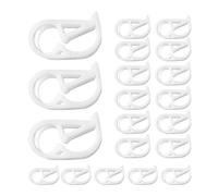 Adjustable Hose Clamps | 20 Elastic Hose Clamps | Shut Off Pinch Clamp, Multifunctional Soft Regulator Control Supplies, Valve Closure for Home Brewing Beer or Wine Making