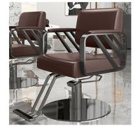 Adjustable Hydraulic Barber Chair with 360° Rotation Footrest Professional Salon Styling Chair for Hairdressers Tattoo Shops Blackand Comfortable