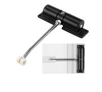 Adjustable Hydraulic Door Spring Closer - Quiet Auto Door Closing, Safety Door Stopper for Interior Room, Gate Spring with Adjusting Rod and Screws