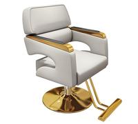 Adjustable Hydraulic Hairdressing Chair, 360° Swivel Salon Chair for Stylists & Barbers, Ergonomic Design, Upholstery, All-Purpose Beauty Spa Equipment