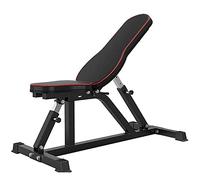 Adjustable Incline Folding Fitness Bench,Dumbbell Stool Sit Up Abdominal Bench Flat Exercise Workout Bench,Multifunction Weight Benches Strength Training