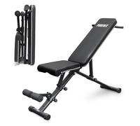 Adjustable Incline Weight Bench Home Workout Gym Barbell Dumbbell Training Chair