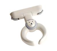 Adjustable Infant Bath Stand Holder Lovely Foldable Standing Shower Helper Design for Toddler Home Daily Use Suction Cup Bath Stand for Infants