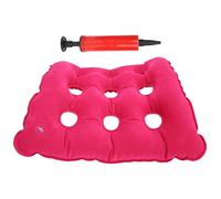 Adjustable Inflation Waffle Cushion Breathable Fabric Inflatable Seat Cushion For Pressure Relief Ergonomic Design Portable Comfort Porous Design Lig