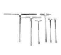 Adjustable Inner Diameter Gauge, Gauge T-Shaped Set with Smooth Surface, Non-Slip Handle for Quick Inside Measurements of Holes, Telescopic Gauge Set of 6Pcs for 3.5in-5.9in