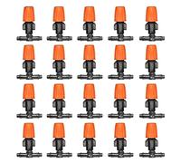 Adjustable Irrigation Drippers with Connect Tee Drip Irrigation System Sprinkler Micro Sprayer 20PCS drip sprayer