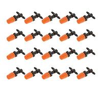 Adjustable Irrigation Drippers with Connect Tee Drip Irrigation System Sprinkler Micro Sprayer 50PCS drip sprayer